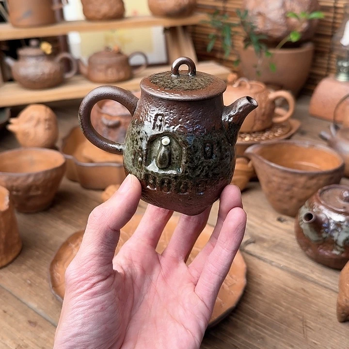 原矿老岩泥茶器系列