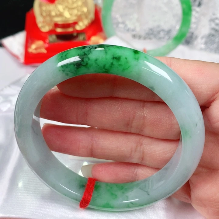 未镶嵌手镯翡翠   编号DH1107 正圈57-58