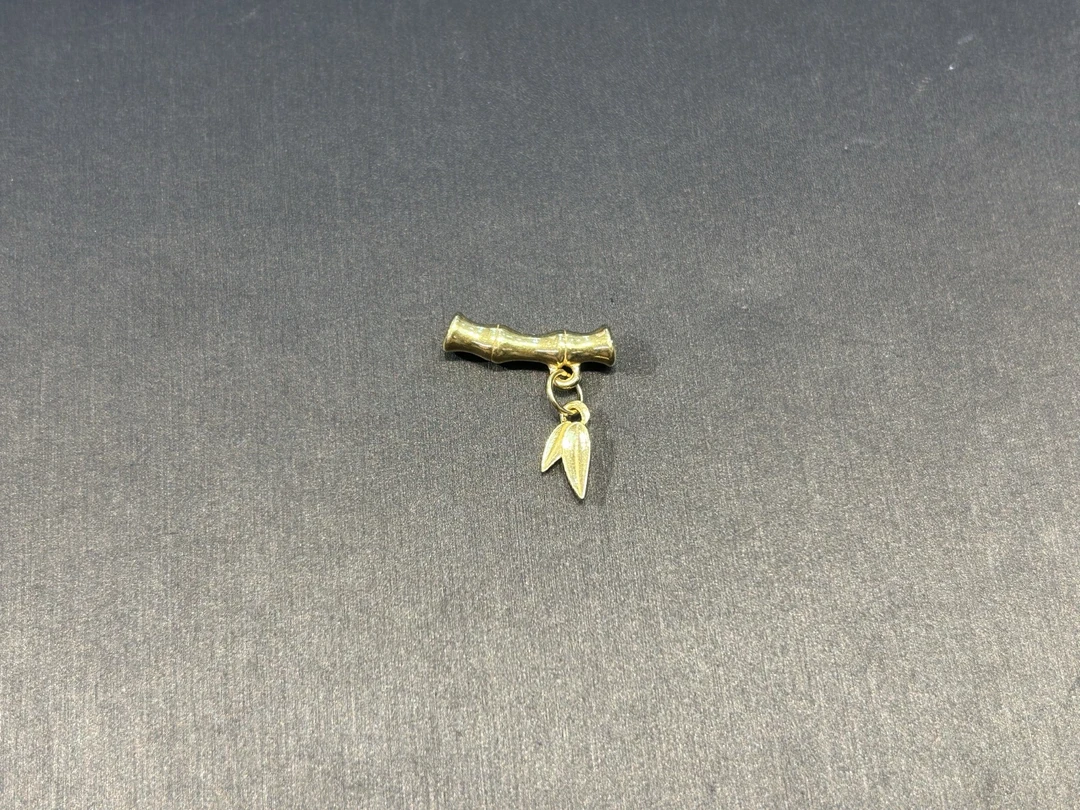 【金展珠宝】足金 光面竹节配件