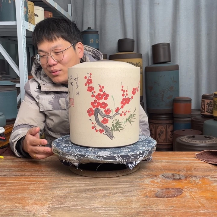 紫砂茶叶罐茶叶罐