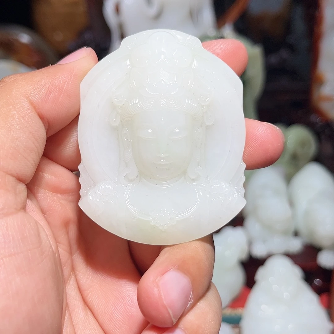 和田玉（糖玉）未镶嵌挂件