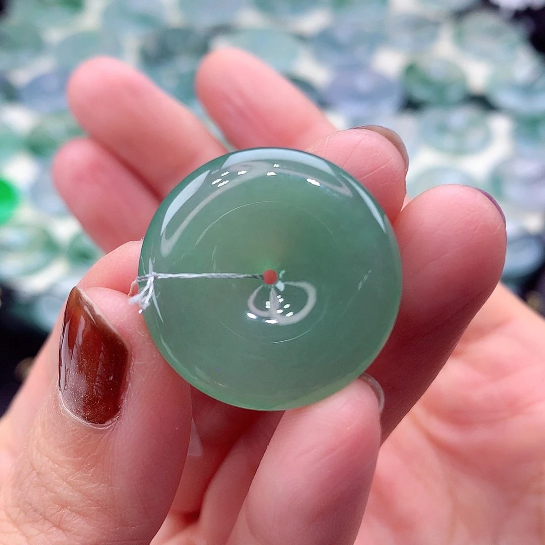 颈饰未镶嵌翡翠编号11-尺寸24.9/5.1