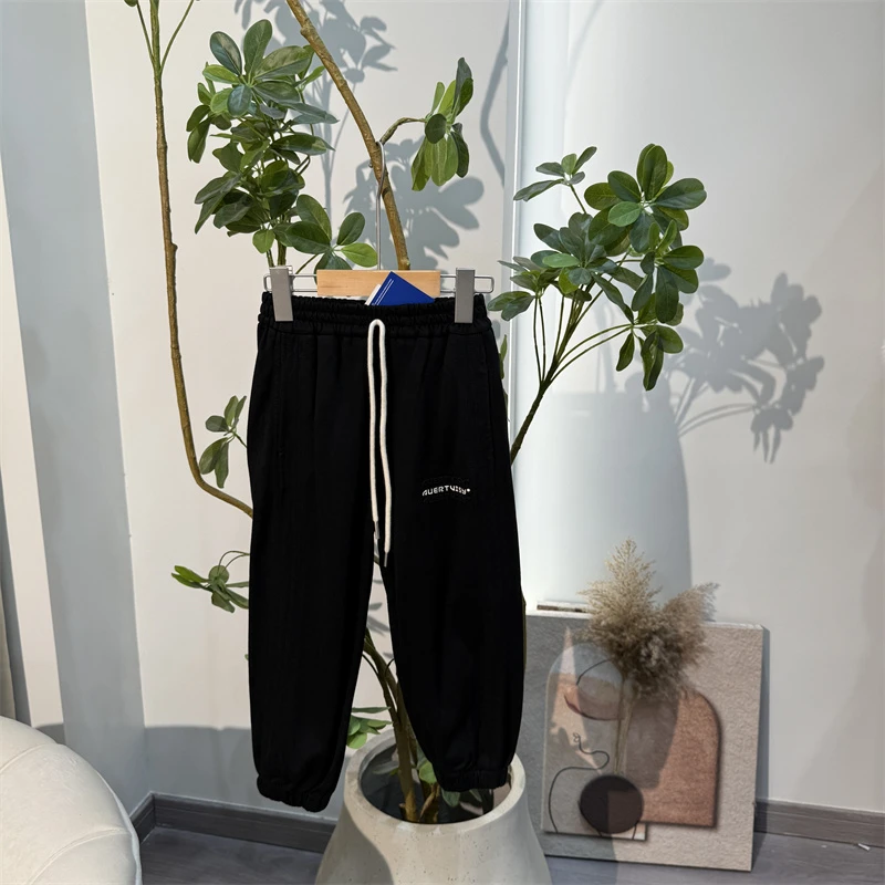 918【梦】儿童秋款时尚休闲卫裤-6608