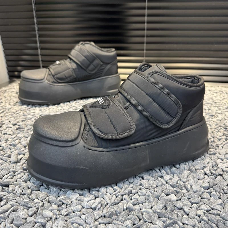 羽绒布防脏保暖休闲风板鞋街头风时尚休闲鞋休闲男鞋大棉鞋男款