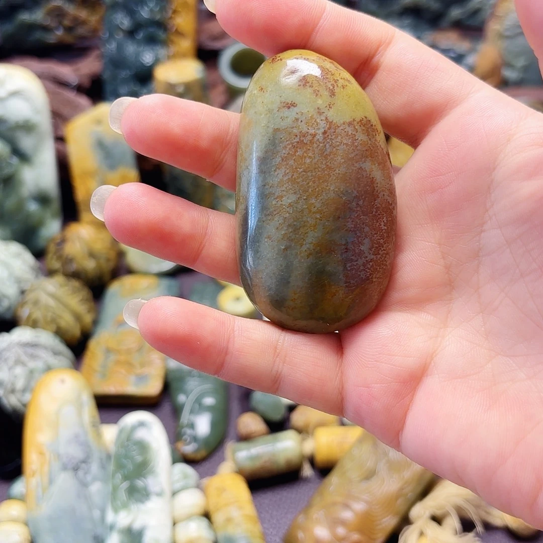 岫岩老玉（透闪石质玉）未镶嵌挂件