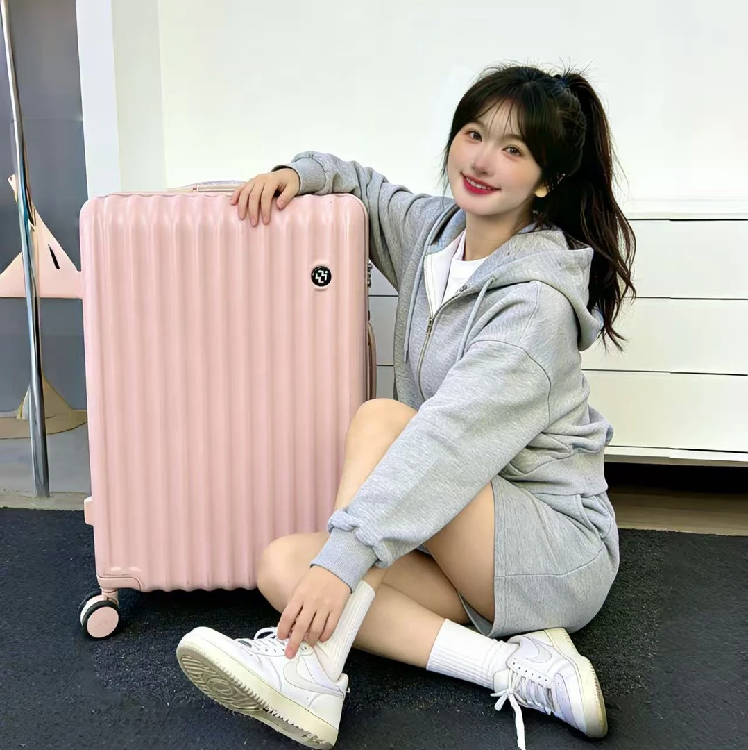 网红品牌行李箱万向静音轮高颜值轻便拉杆箱旅行箱时尚密码箱结实