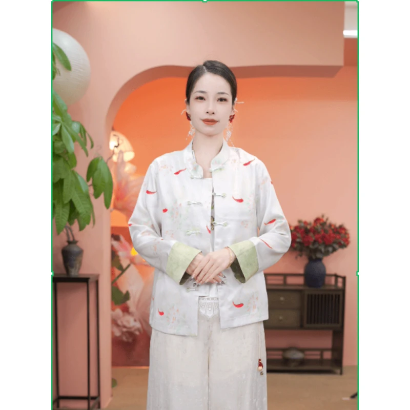 【锦鲤-外套】新中式国风外套盘扣外套