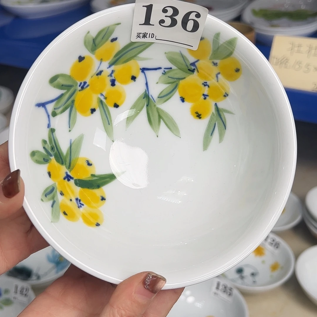 瓷片景德镇陶瓷手工手绘制作