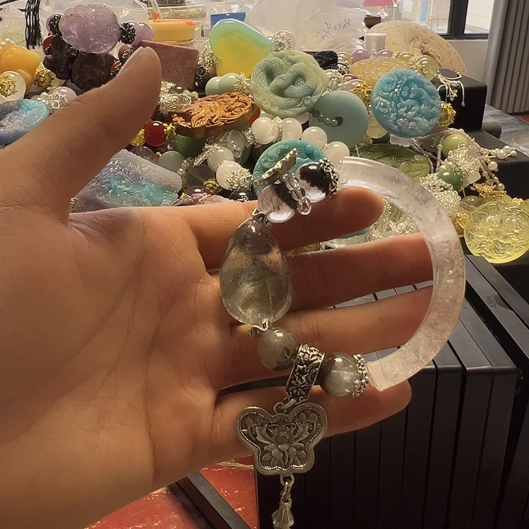 水晶未镶嵌手链水晶手链