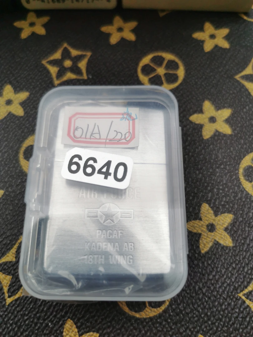 Zippo打火机回血01A拉丝带题材-6640