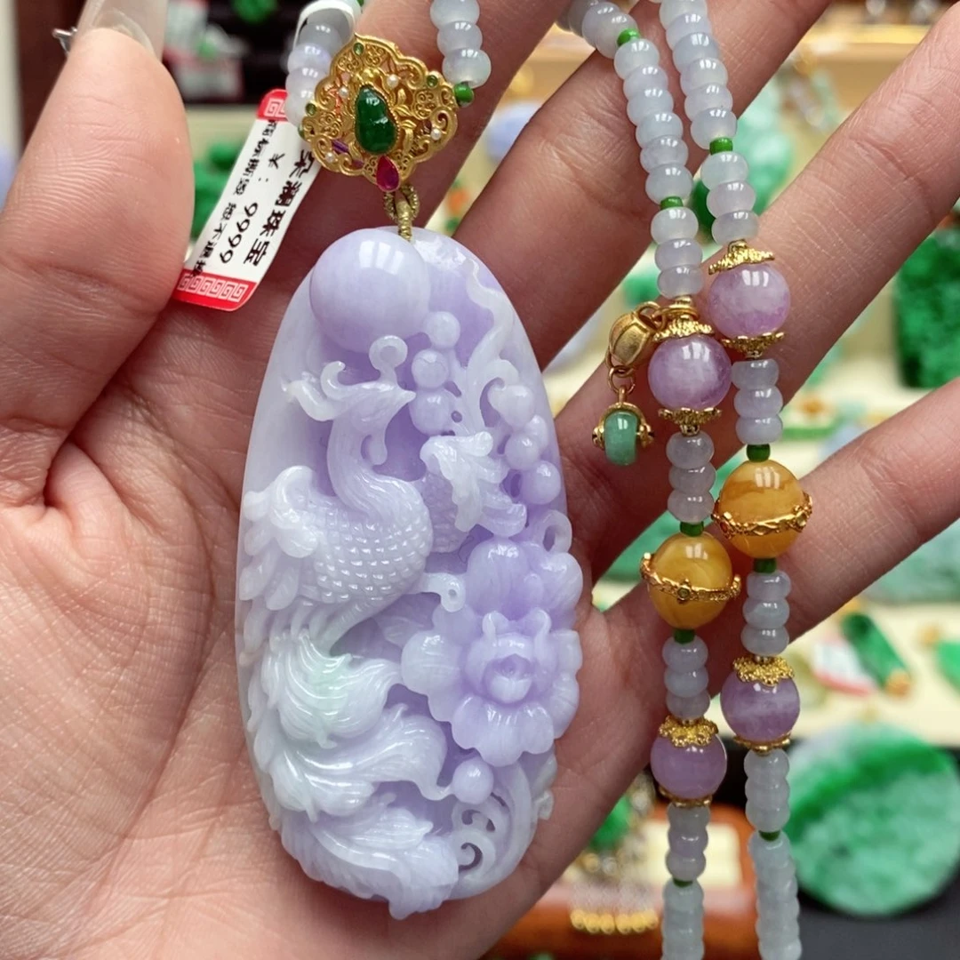 颈饰未镶嵌翡翠翡翠吊坠