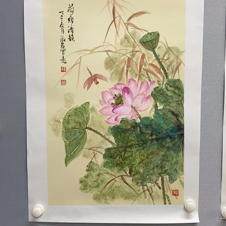 国画亲笔手绘原创