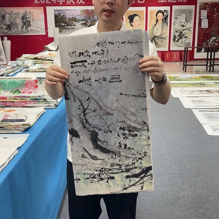 国画今天早上国画作品欣赏