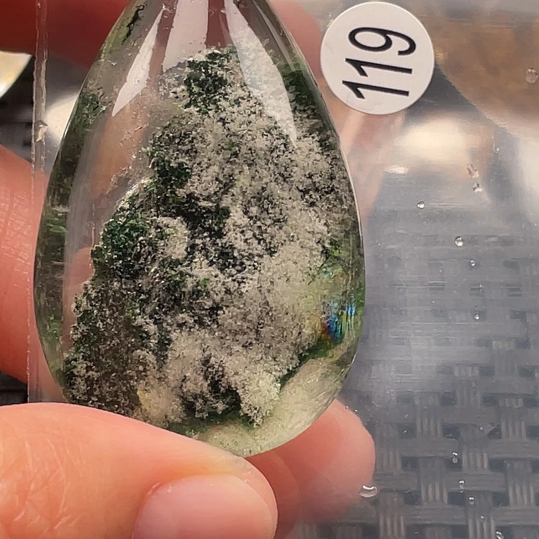 圆***进水晶吊坠(不含链)未镶嵌