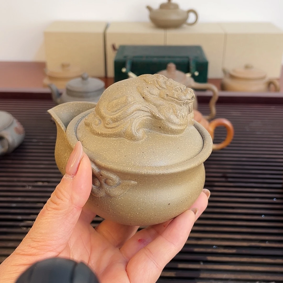 紫砂茶壶三拼半手工制作工艺