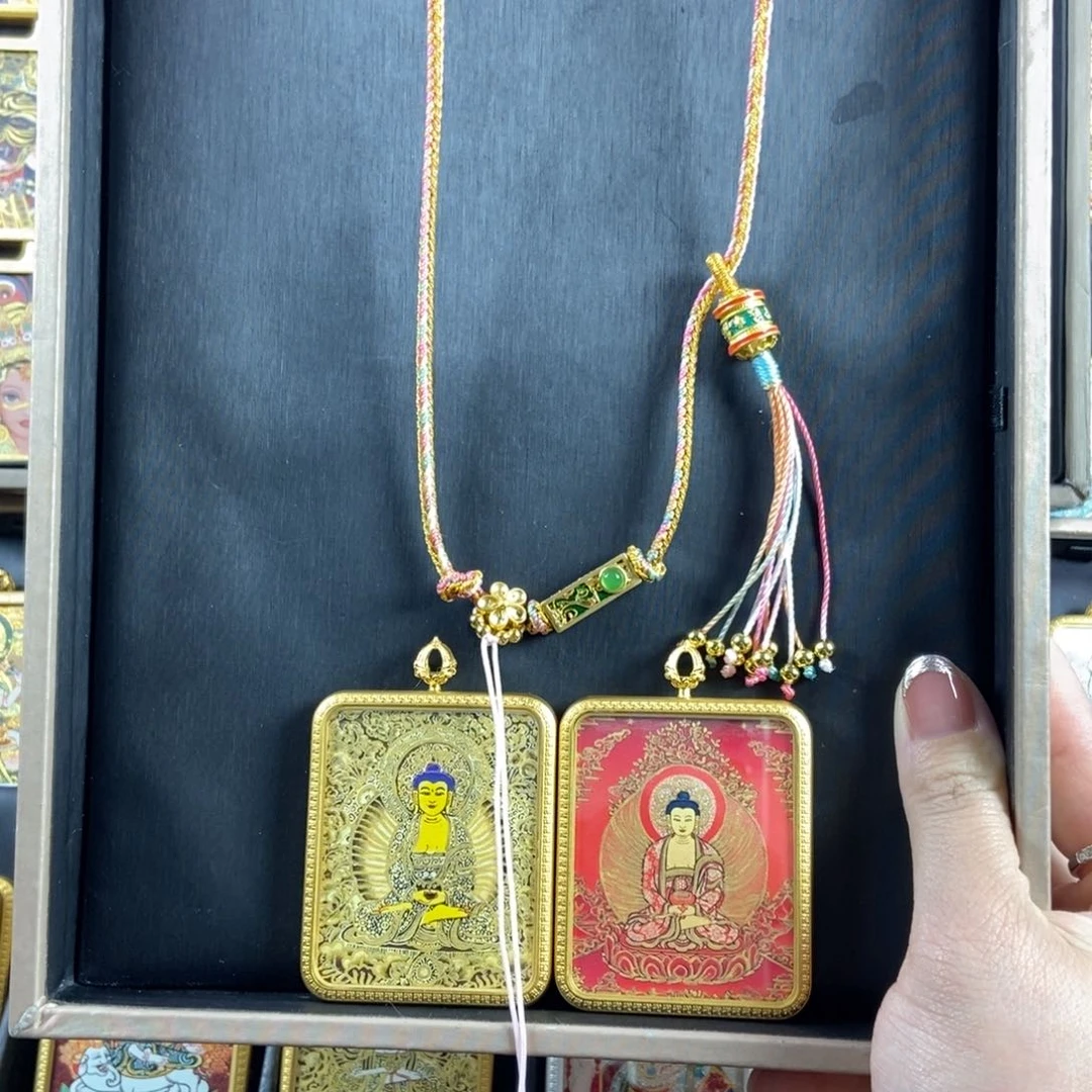 吊坠娟*美丽的唐卡结缘