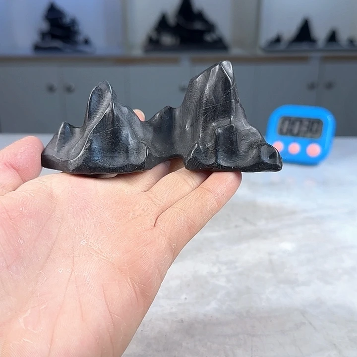 奇石茶宠鱼缸文房摆件