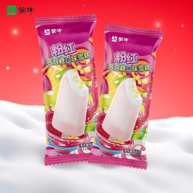蒙牛 粉红泡泡糖口味雪糕 65g/袋