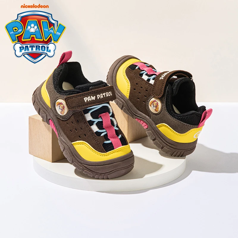 汪汪队2025春秋季新款女童运动鞋3-6岁小童软底防滑休闲儿童鞋子