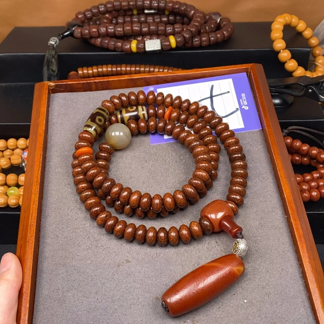 星月菩提吊坠记**暖星月