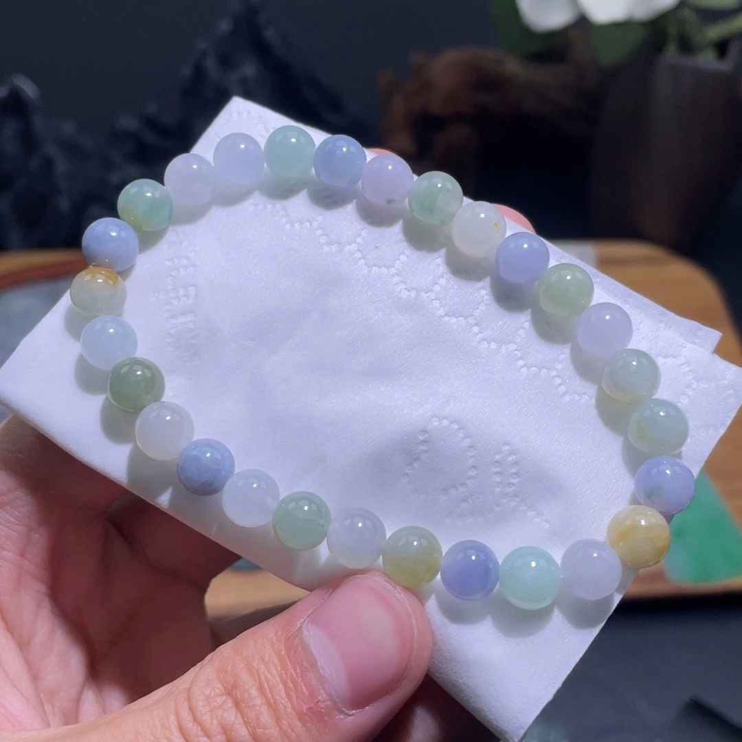 定制翡翠未镶嵌手串