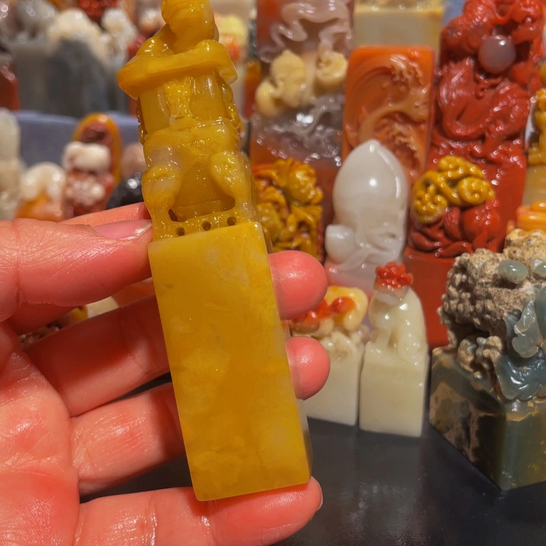 寿山石印石精美寿山