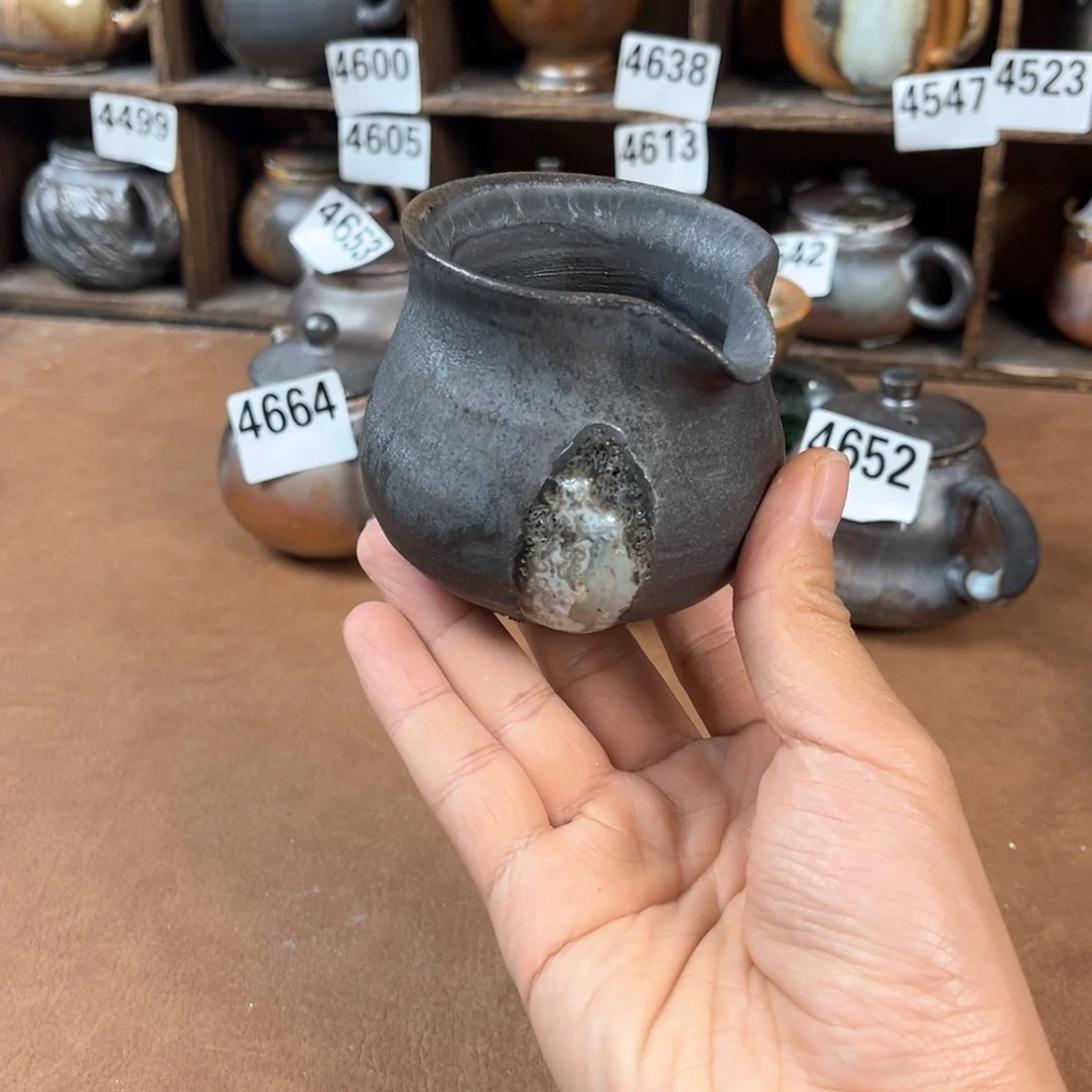 壶柴烧茶器主人杯