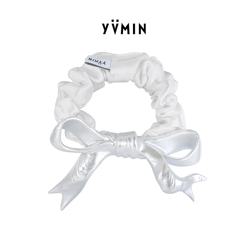 YVMIN/尤目雕刻蝴蝶结织物头绳