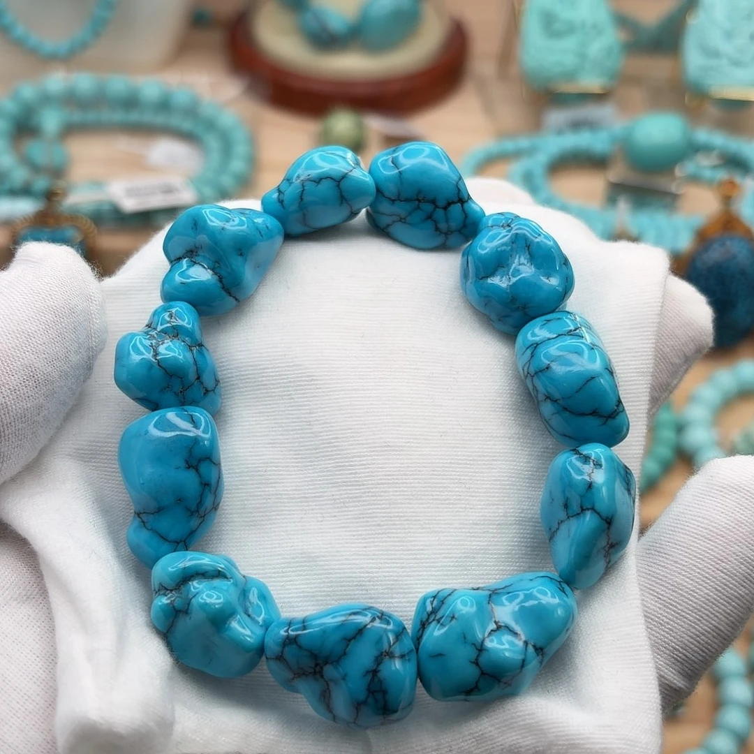 绿松石未镶嵌珠宝奇石