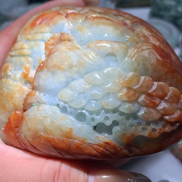 翡翠未镶嵌颈饰保真天然A货翡翠