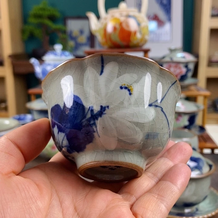 瓷片手工制作工艺精湛等特点