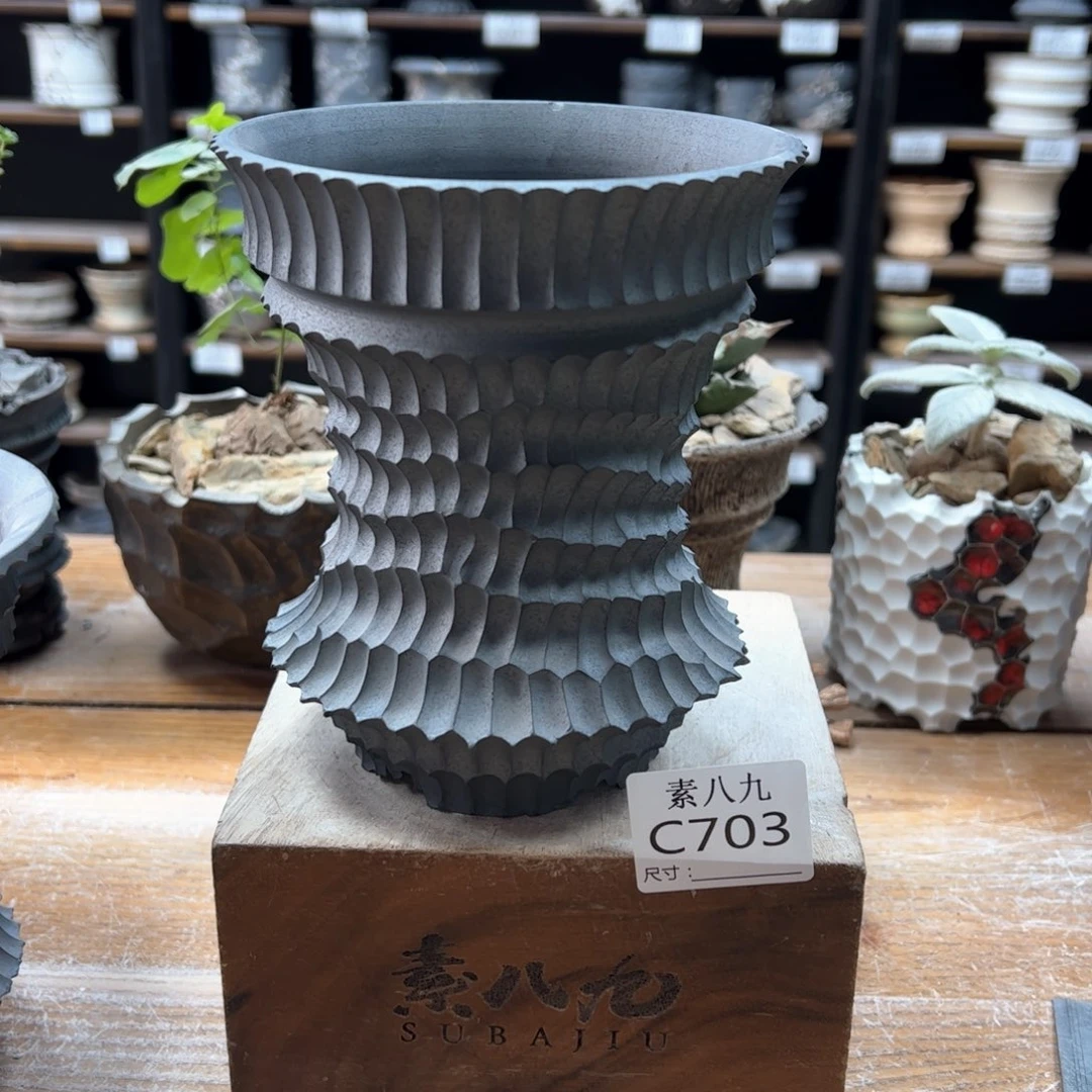 素八九陶瓷内口12高15.5