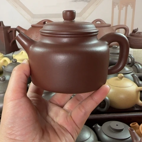 茶壶紫砂底槽清料240cc
