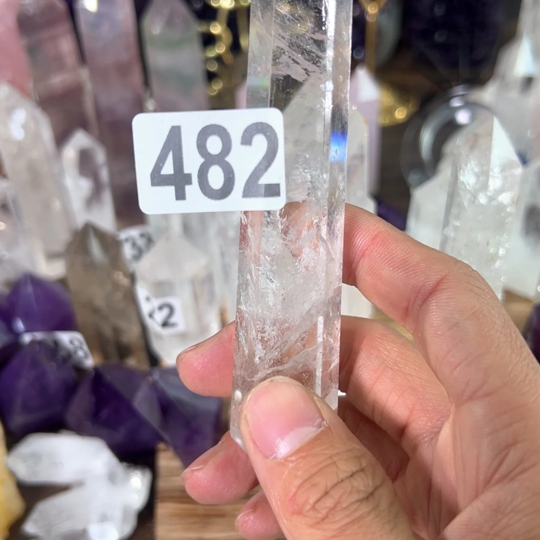 水晶天然水晶，默认微瑕未镶嵌勇*猛