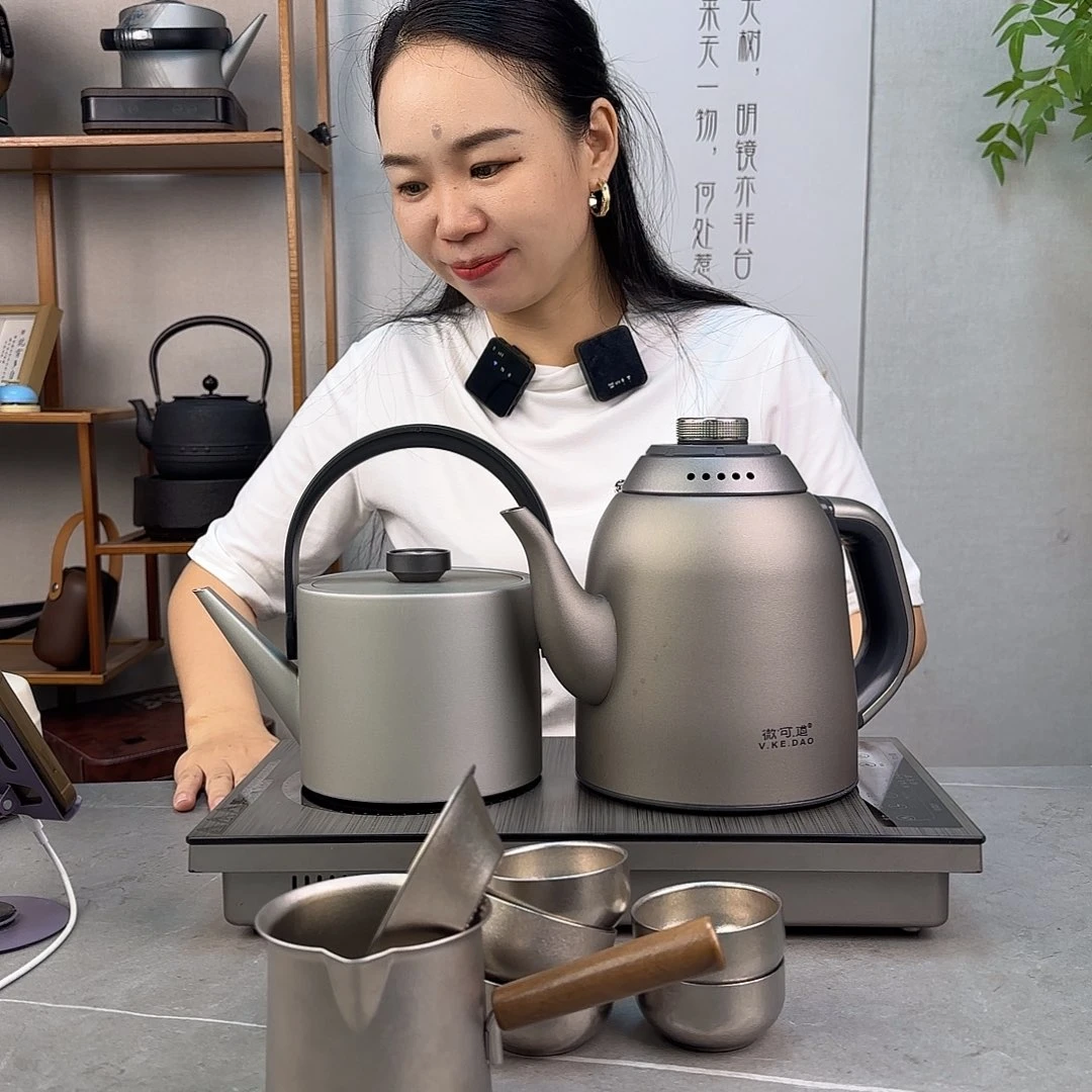 青***在微可道纯钛煮茶器