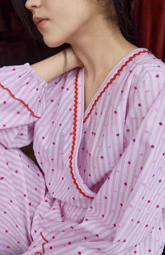 朵朵可可25秋冬新款家居服睡衣长袖