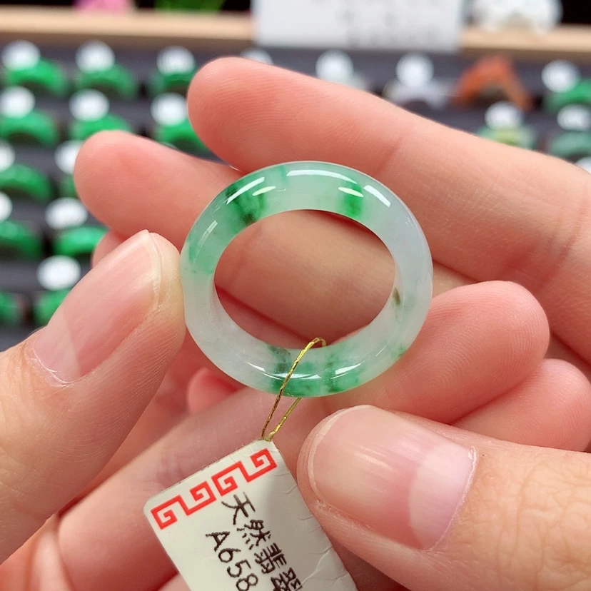【闪购商品】未镶嵌戒指翡翠17/18号