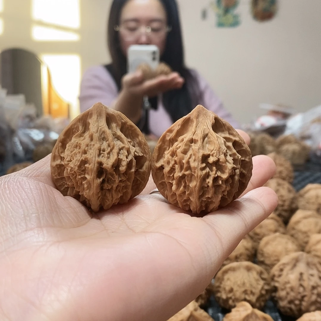 吊坠文玩核桃野生灯笼39