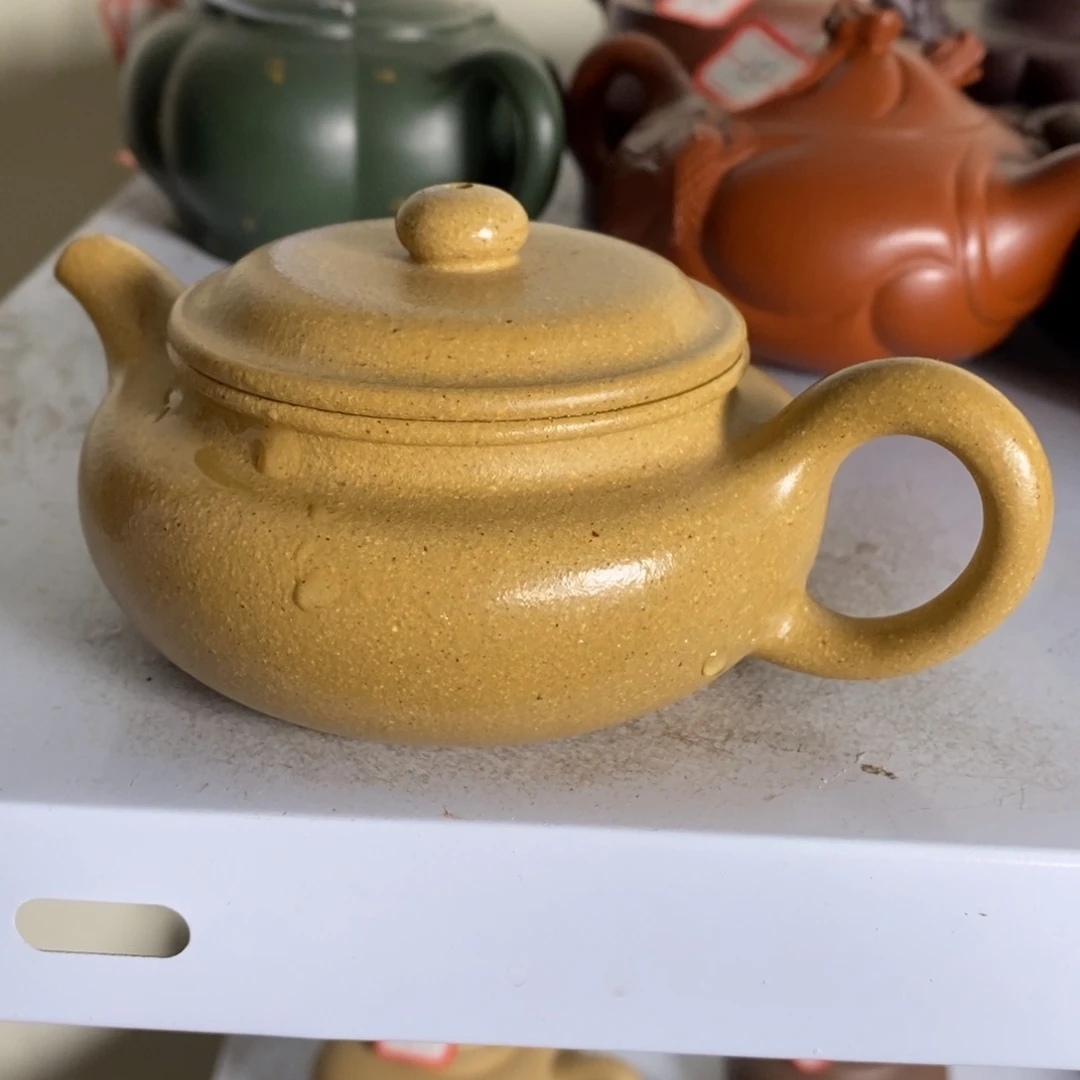 紫砂茶壶老***三原矿手工115