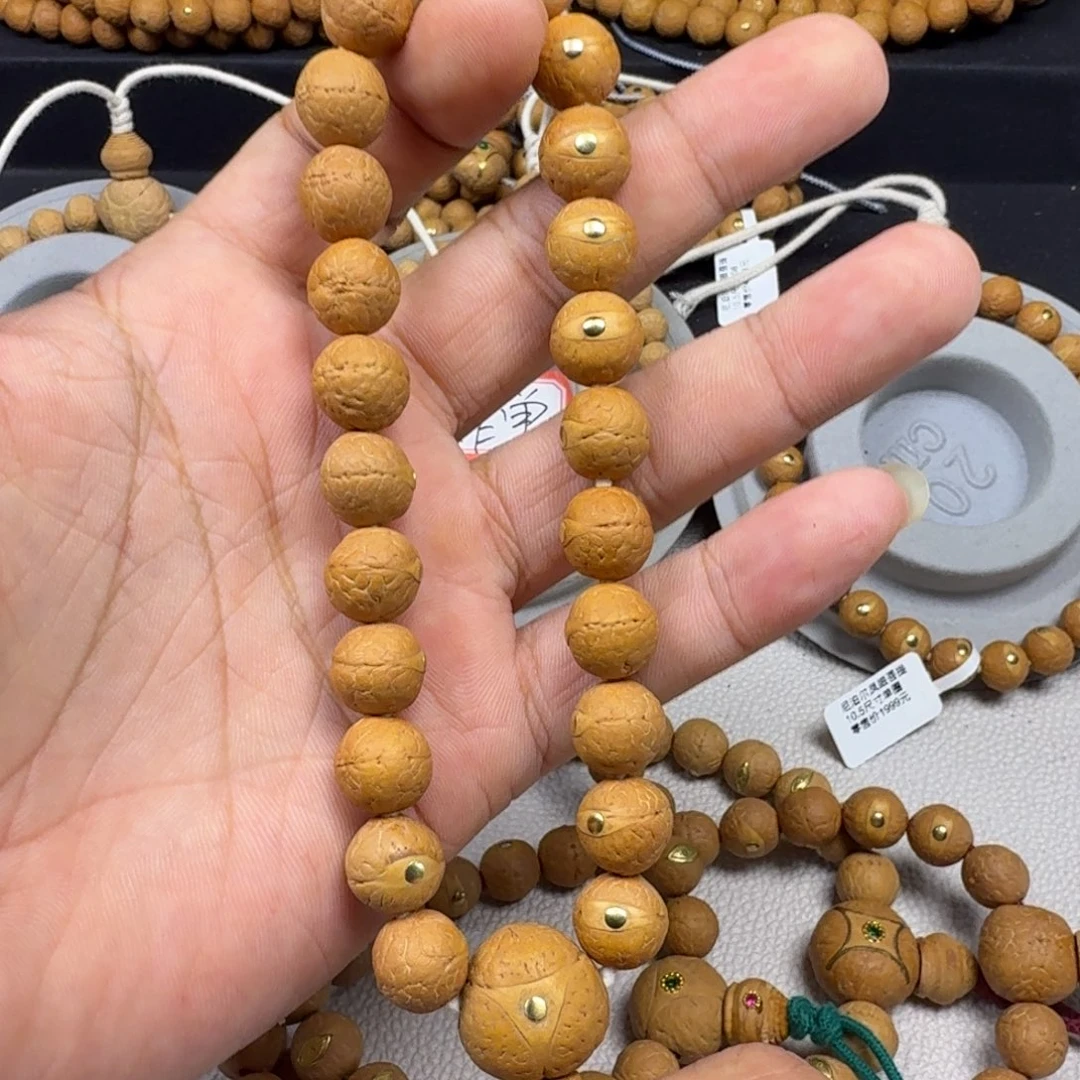 凤眼菩提吊坠11小mm凤眼手串铜钉