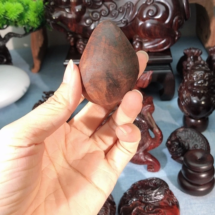 香榧木印度小叶紫檀吊坠