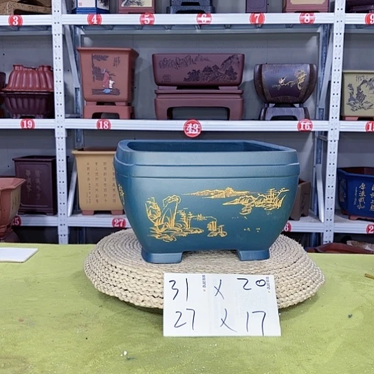 紫砂花盆宜兴紫砂厂