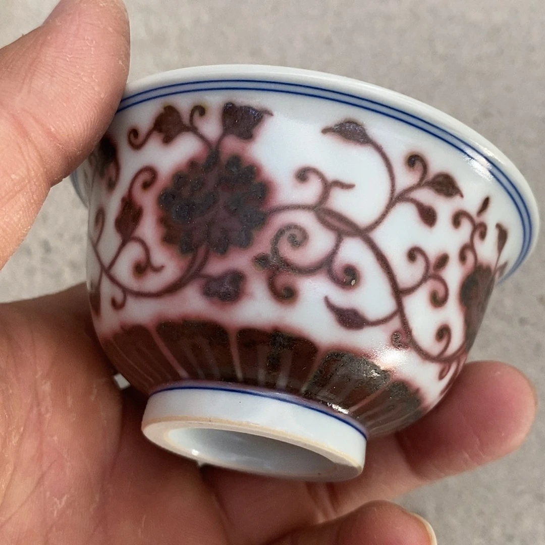 杯开***袍景德镇高温还原陶瓷