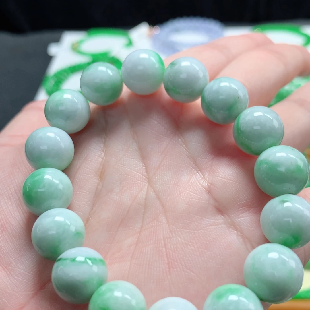 翡翠未镶嵌手链翡翠
