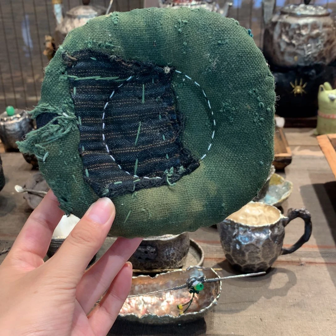 手工制作 老布茶垫