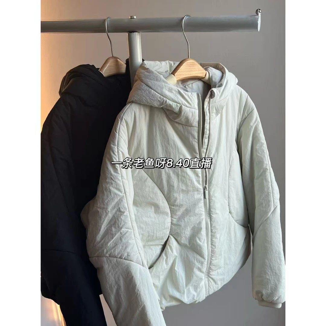 X 保暖女百搭常规棉服女装 宽松型常规款潮流棉衣1705