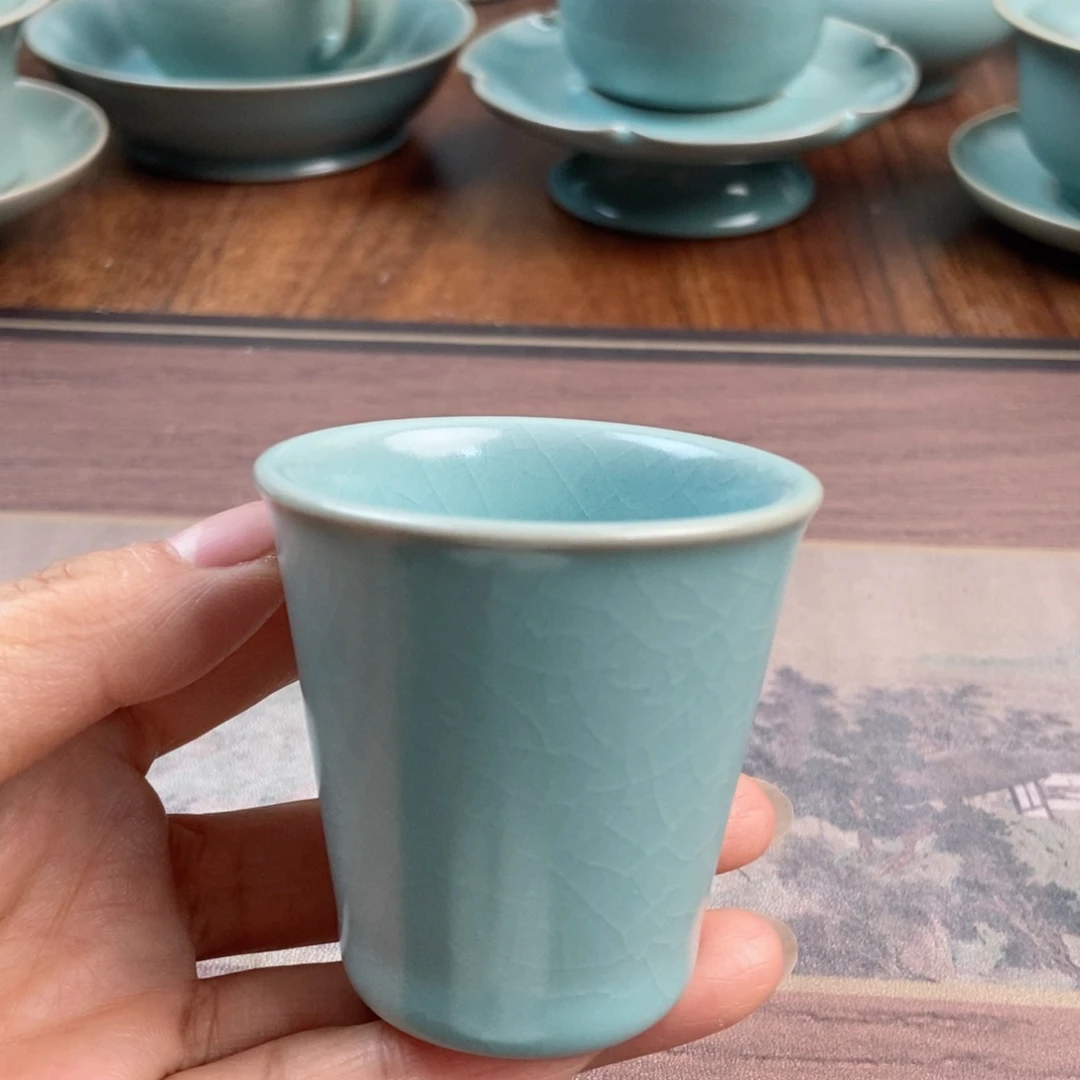 摆件原产地原矿汝瓷～茶器