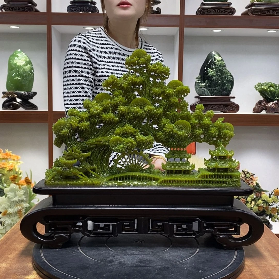 久****玉山水摆件 玄关摆件