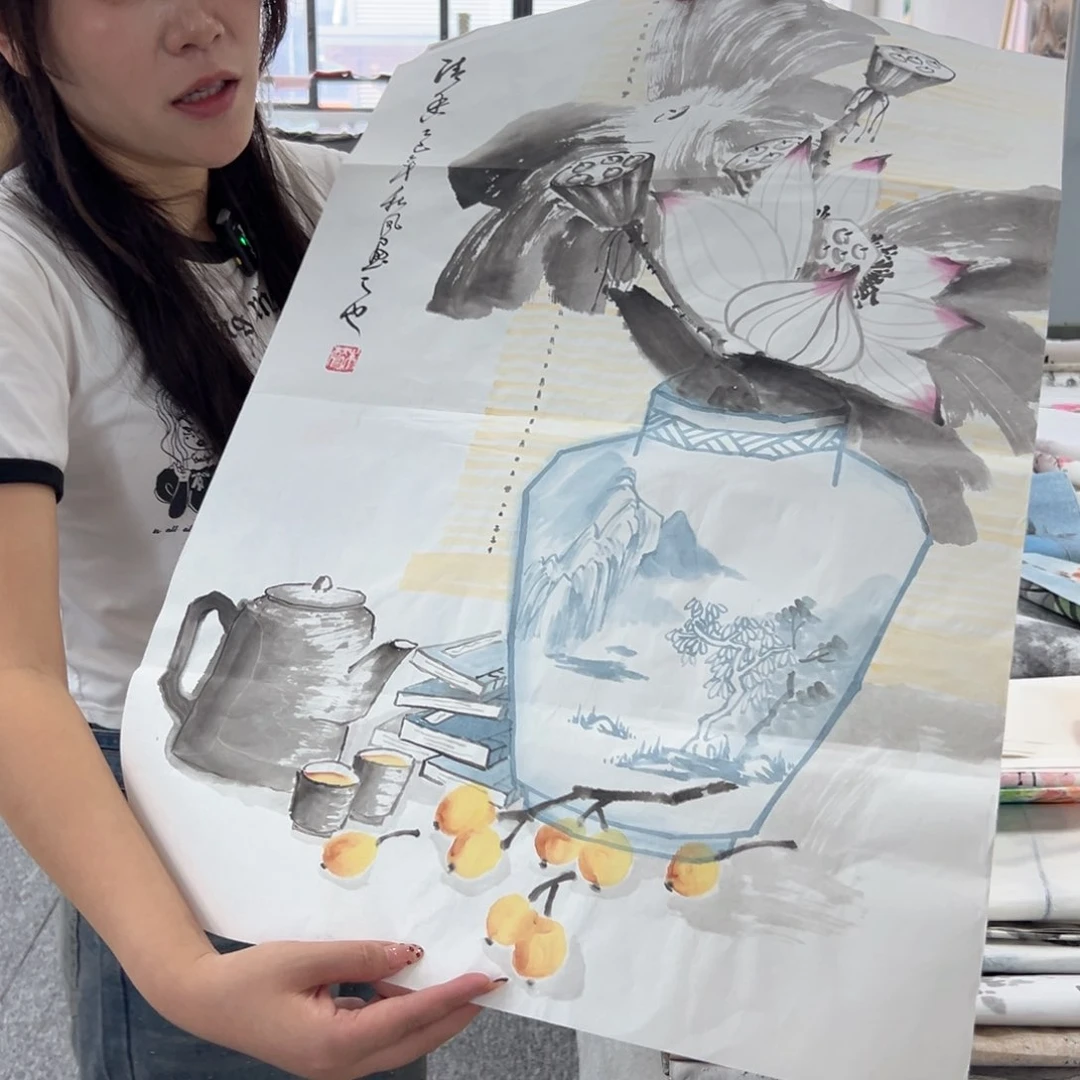 国画纯手绘字画作品欣赏