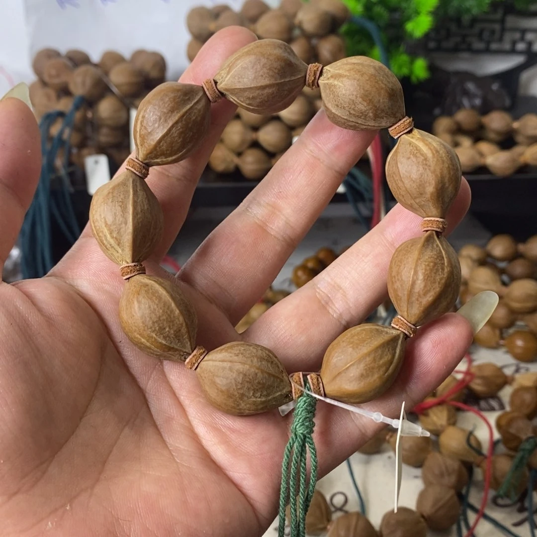 迷***的橄榄核手串1926梅林铁核
